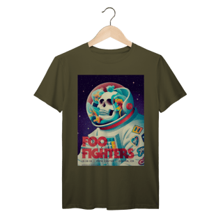 Nome do produto Camiseta Foo Fighters Astronauta Algodão Prime