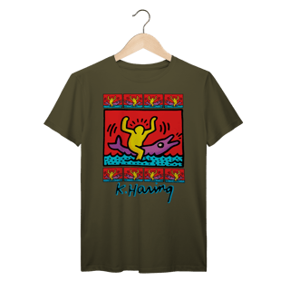 Nome do produto Camiseta Keith Haring Streetwear Vintage Algodão Prime