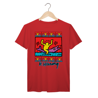 Nome do produto Camiseta Keith Haring Streetwear Vintage Algodão Prime