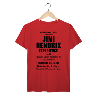 Nome do produto Camiseta Jimi Hendrix Experience Rock Clássico Retrô Algodão Prime