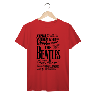 Nome do produto Camiseta Algodão Prime The Beatles no Azena Ballroom Poster Raro 