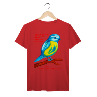Nome do produto Camiseta Bird Song Aesthetic Vintage Algodão Prime