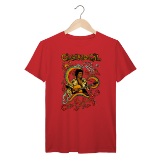 Nome do produto Camiseta Gilberto Gil Arte Tropicalista Vintage 100% Algodão Prime