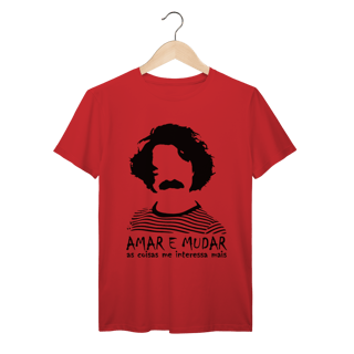 Nome do produto Camiseta Belchior MPB Retrô Frase Icônica 100% Algodão Prime