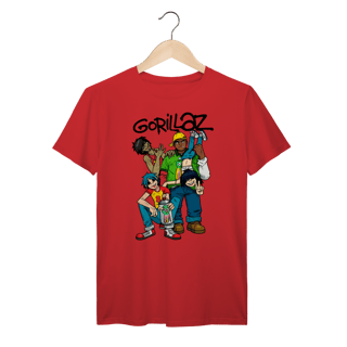 Nome do produto Camiseta Gorillaz Streetwear Indie Vintage algodão Prime