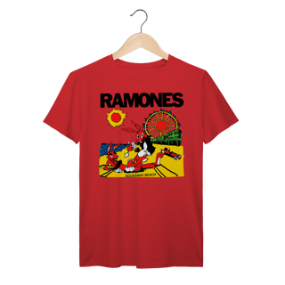 Nome do produto Camiseta Ramones Rockaway Beach Vintage Algodão Prime