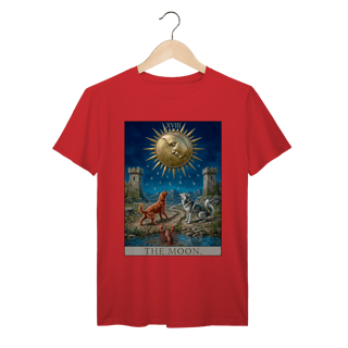 Nome do produto Camiseta de Tarô: A Lua - Camiseta unissex 100% algodão Prime