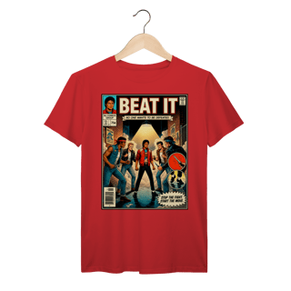 Nome do produto Camiseta Michael Jackson Beat It Vintage Comic Algodão Prime 