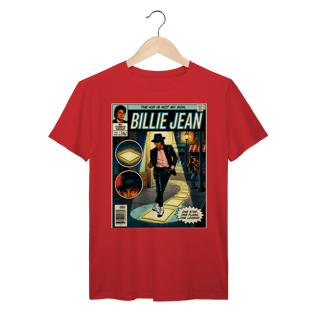Nome do produto Camiseta Michael Jackson Billie Jean Vintage Comic Algodão Prime