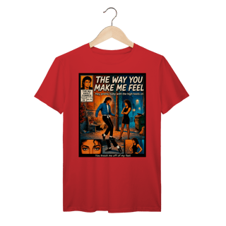 Nome do produto Camiseta Michael Jackson The Way You Make Me Feel Vintage Comic Prime