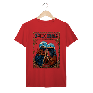 Nome do produto Camiseta Pixies Vintage Concert Poster Indie Rock Algodão Prime