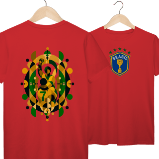 Nome do produto Camiseta Seleção Brasileira Copa do Mundo 2026 Vintage Algodão Prime