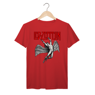 Nome do produto Camiseta Led Zeppelin Classic Rock Vintage 100% Algodão Prime