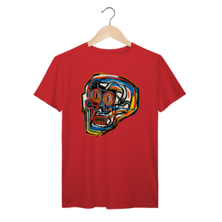 Nome do produto Camiseta Basquiat Skull Streetwear Vintage 100% algodão Prime