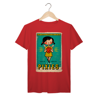 Nome do produto Camiseta The Pixies Poster Vintage Rock Alternativo Algodão Prime
