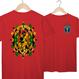 Nome do produto Camiseta do Brasil Pelé Vintage 1970 Algodão Prime