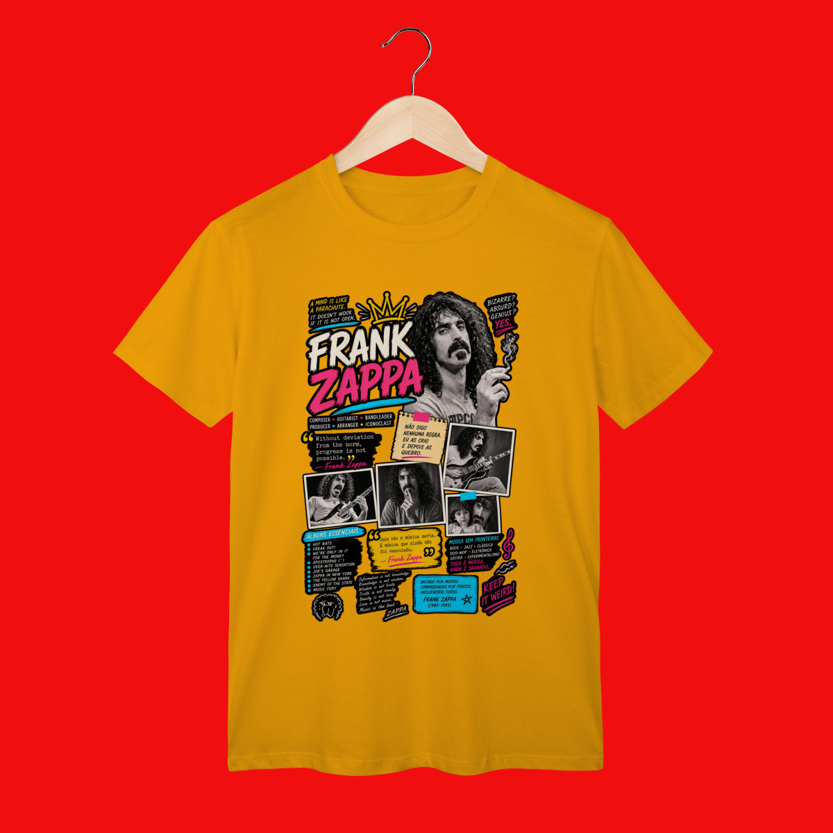 Nome do produto: Frank Zappa