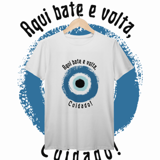 CAMISETA UNISSEX – “Bate e Volta”