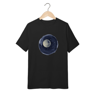 Nome do produto CAMISETA INFANTIL – “Minha Primeira Lua Cheia”