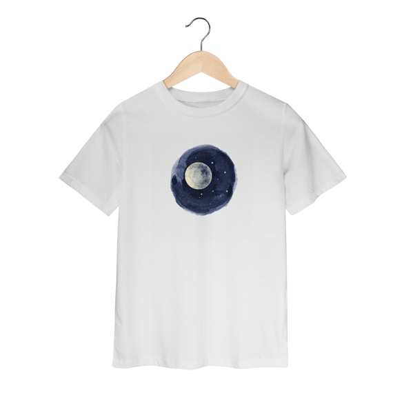 CAMISETA INFANTIL – “Minha Primeira Lua Cheia”