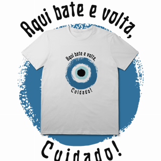 Nome do produto CAMISETA UNISSEX – “Bate e Volta”