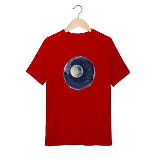 Nome do produto CAMISETA INFANTIL – “Minha Primeira Lua Cheia”