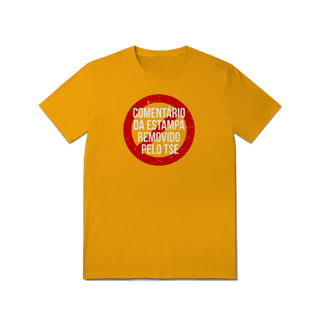 Nome do produto Camiseta - Comentário removido pelo TSE