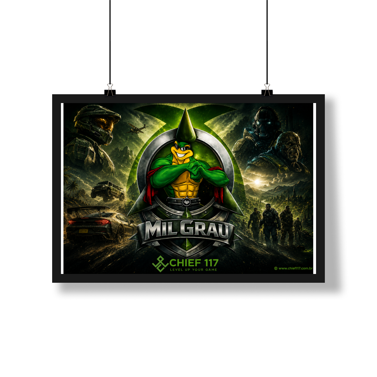 Nome do produto: Poster Paisagem - Mil Grau