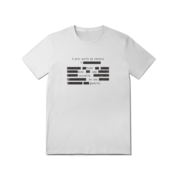 Camiseta - A pior parte da CENSURA