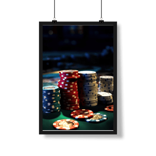 Nome do produto Poster Retrato - Poker