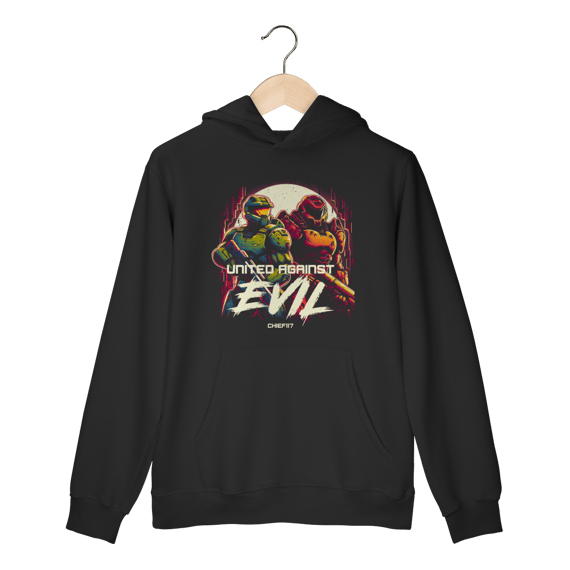 Moletom Canguru - United Against Evil