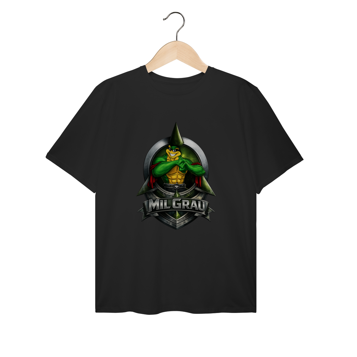 Nome do produto: Camiseta Plus Size - Mil Grau