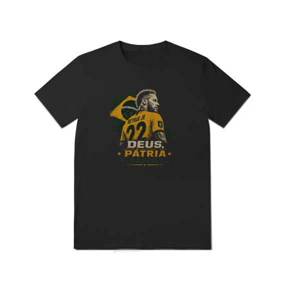 Camiseta - Neymar Jr. Deus, Pátria e Família