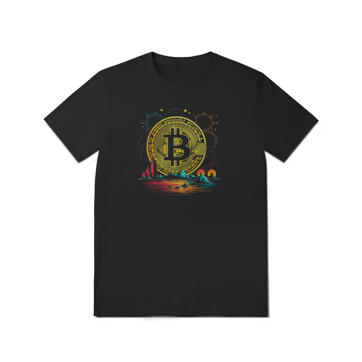 Camiseta - Bitcoin Wave