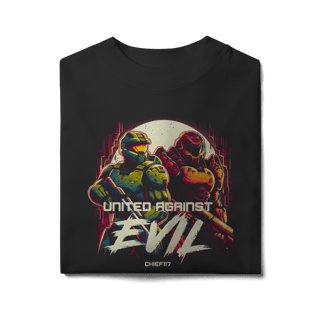Nome do produto Camiseta Oversized - United Against Evil