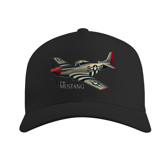 Boné Trucker - P51 Mustang