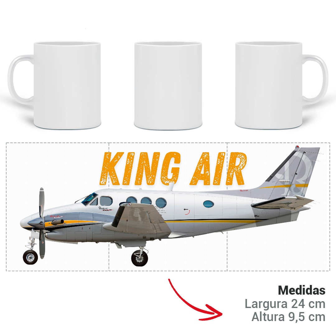 Nome do produto: Caneca  - King Air