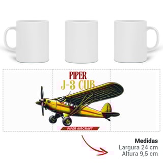 Nome do produto Caneca - Piper Cub