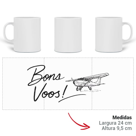 Caneca - Bons Voos
