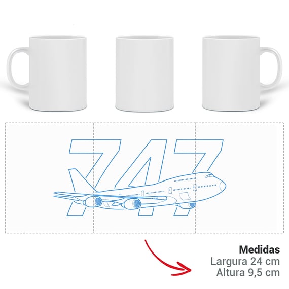 Caneca - B747