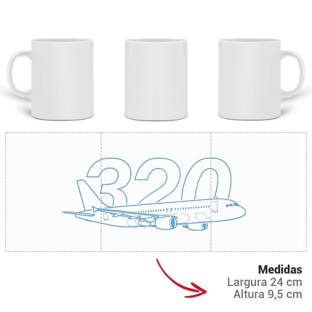 Nome do produto: Caneca - A320