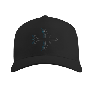 Nome do produto Boné Trucker - Boeing Silhouette
