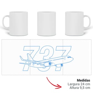 Nome do produto Caneca - B737