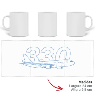 Nome do produto Caneca - A330