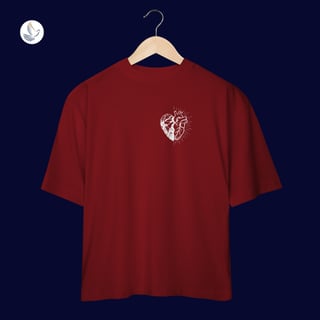 Nome do produtoCoração e Chave - Ez 36 (Oversized)