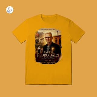Nome do produto Camiseta Centenário Padre Pedro Balzi - 