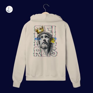 Nome do produtoRei dos Reis (Moletom c/Ziper)