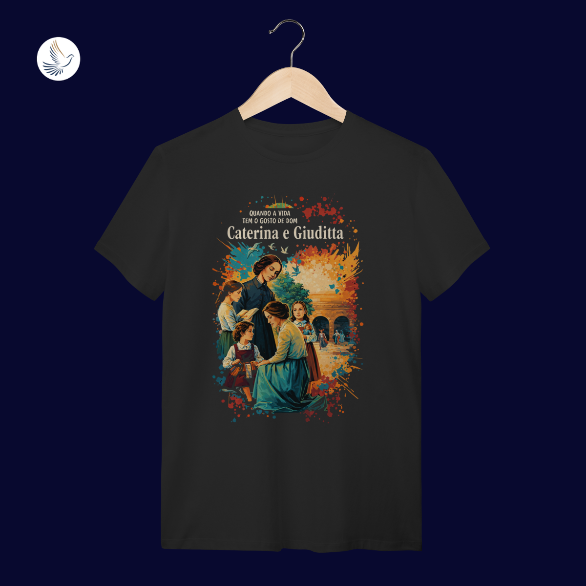 Nome do produto: Camiseta Caterina e Giudita (QL)