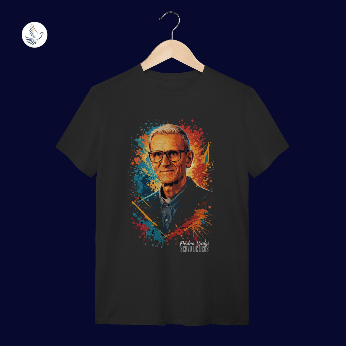 Nome do produto:  Camiseta 100 anos Servo de Deus (QL)