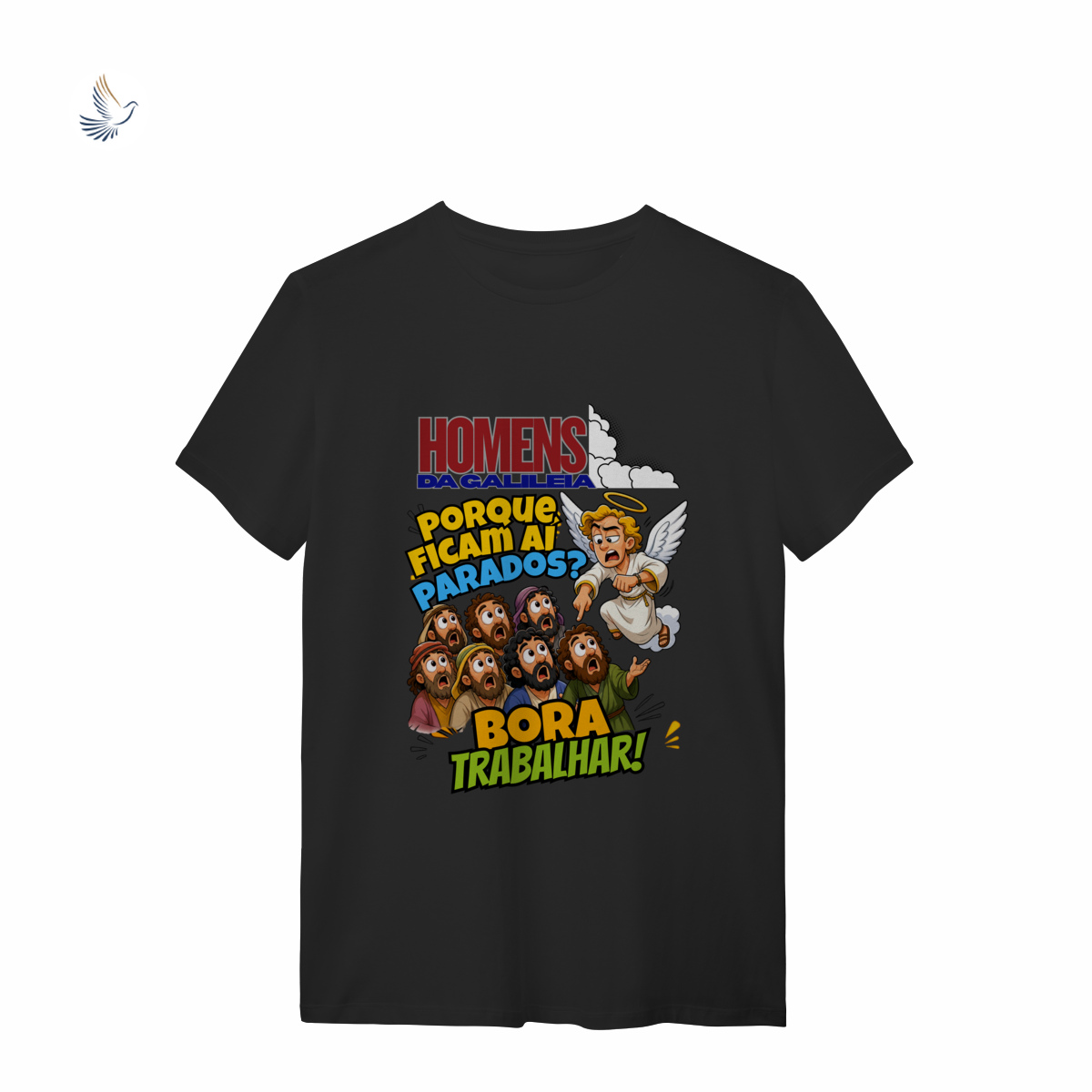 Nome do produto: Camiseta Homens da Galileia (QL)
